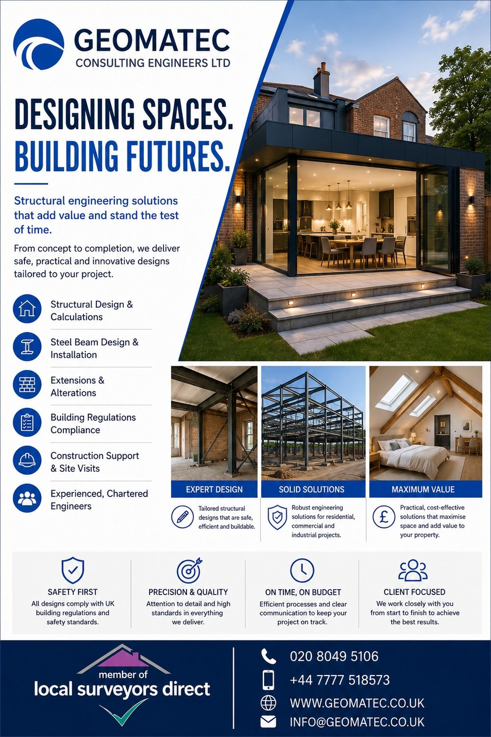 Geomatec structural engineering overview brochure