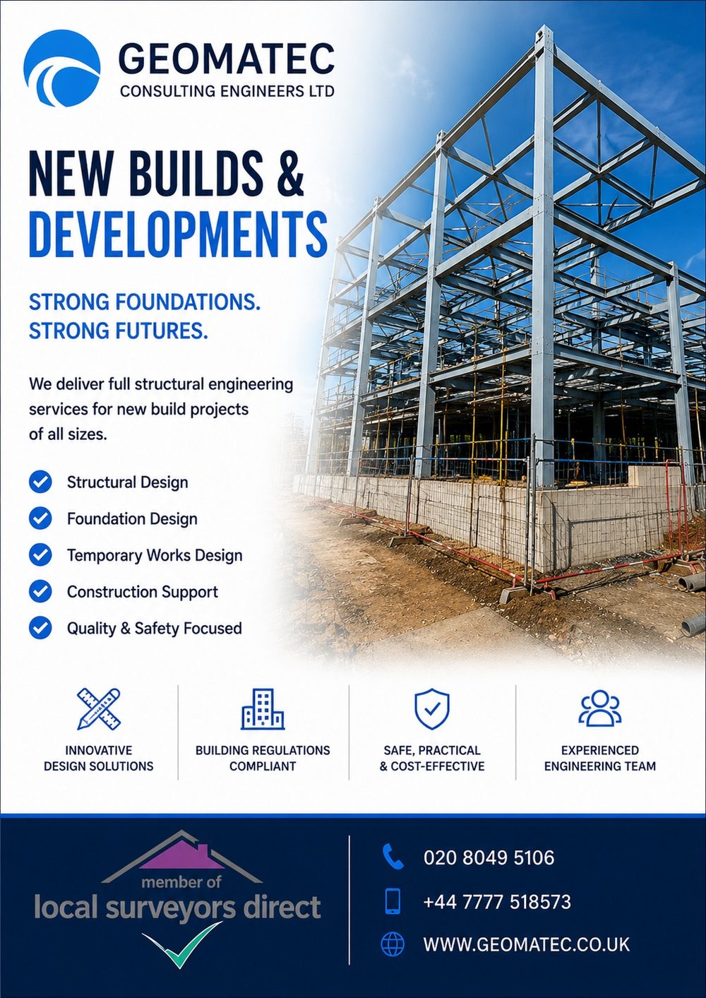 Geomatec new builds and developments brochure