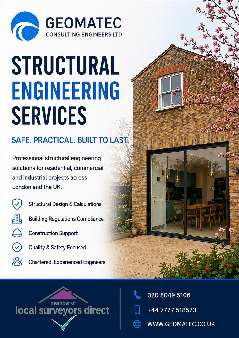 Geomatec structural engineering services brochure