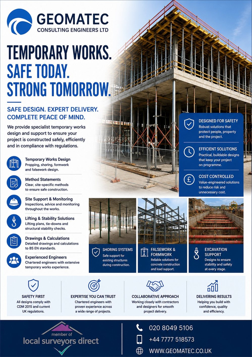 Geomatec temporary works brochure